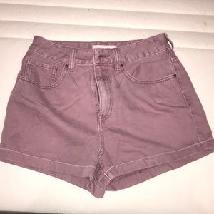 Light pink pac sun mom shorts!